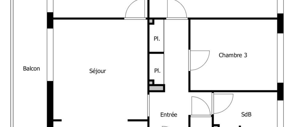 Apartment 4 rooms of 70 m² in Combs-la-Ville (77380)