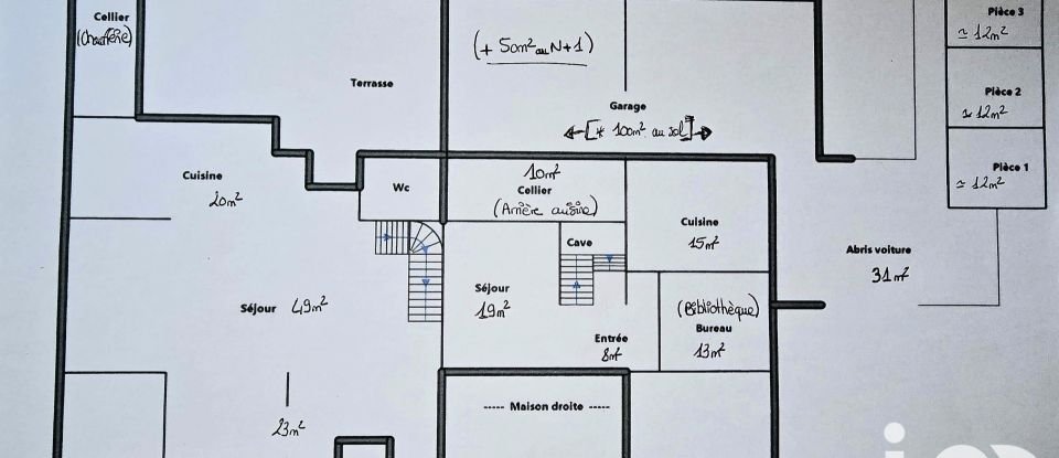 Maison 12 pièces de 320 m² à Labatut-Rivière (65700)