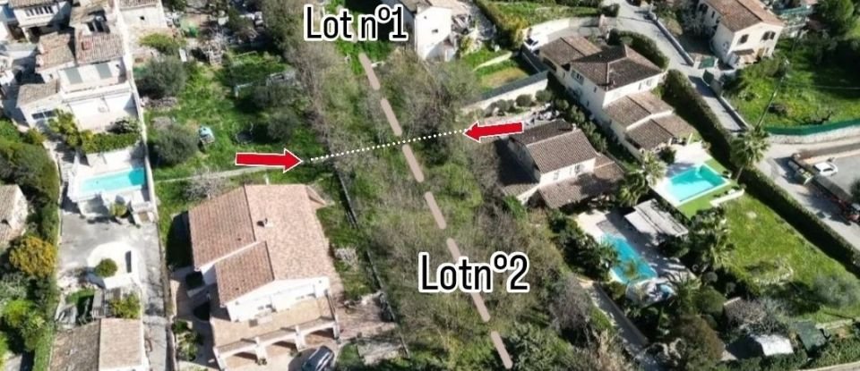 Land of 682 m² in La Colle-sur-Loup (06480)