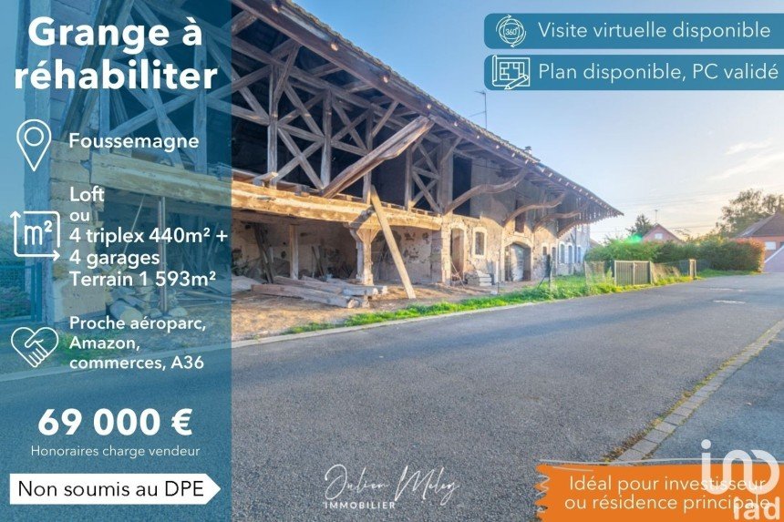 Immeuble de 440 m² à Belfort (90000)