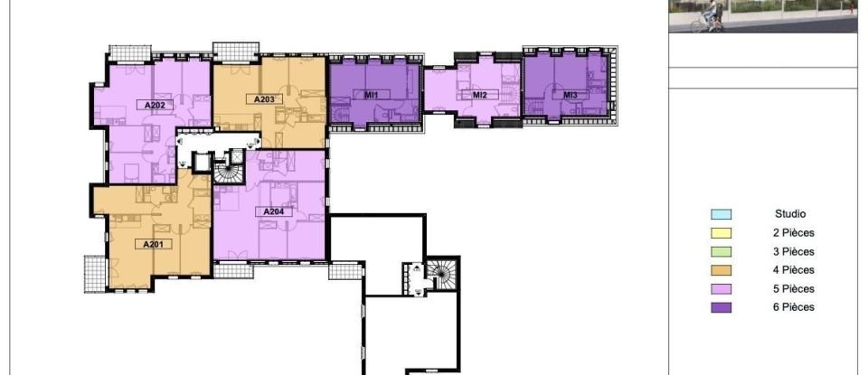 Appartement 4 pièces de 91 m² à Versailles (78000)