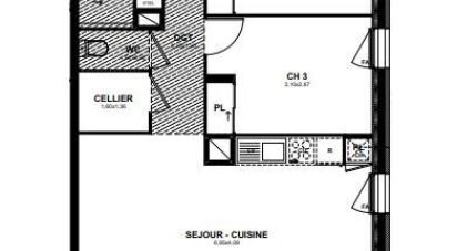 Appartement 4 pièces de 84 m² à Thonon-les-Bains (74200)