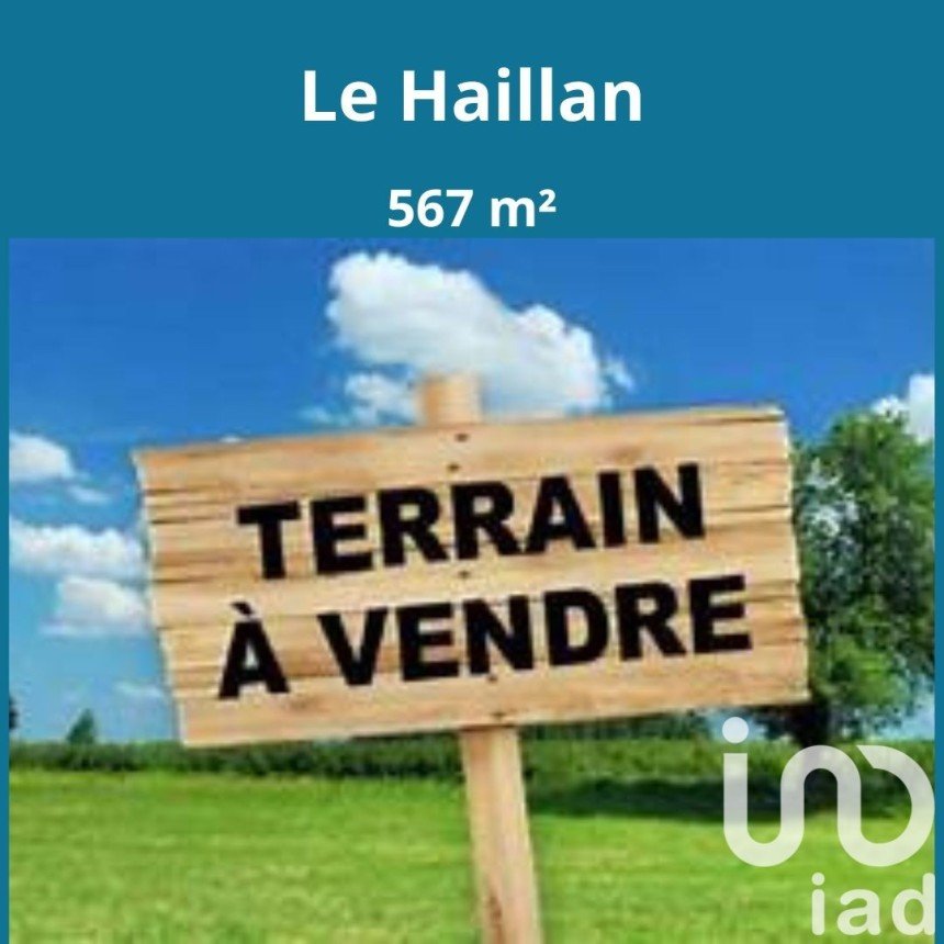 Vente Terrain 567m² à Le Haillan (33185) - Iad France