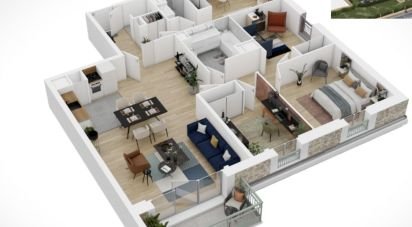 Apartment 4 rooms of 98 m² in Versailles (78000)