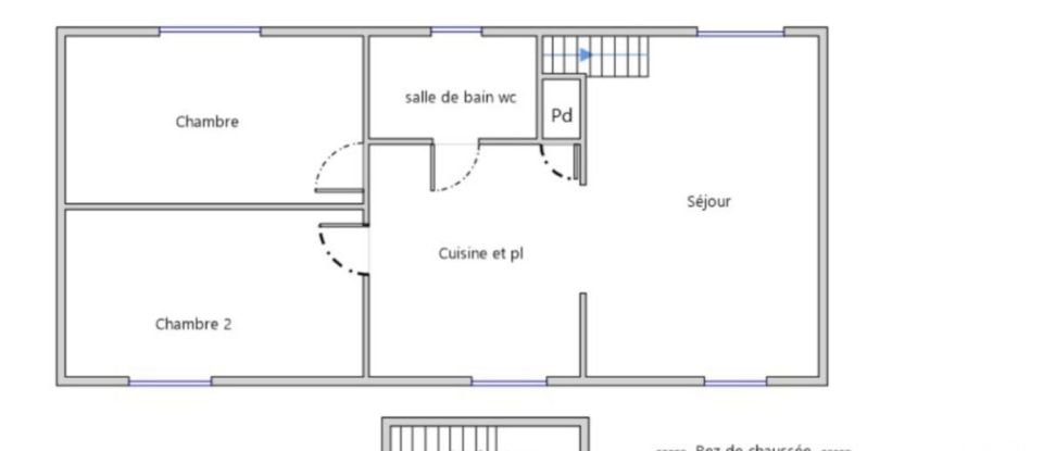 Apartment 3 rooms of 44 m² in Guyancourt (78280)