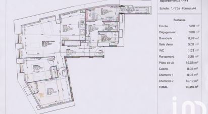 Appartement 3 pièces de 70 m² à Cauterets (65110)