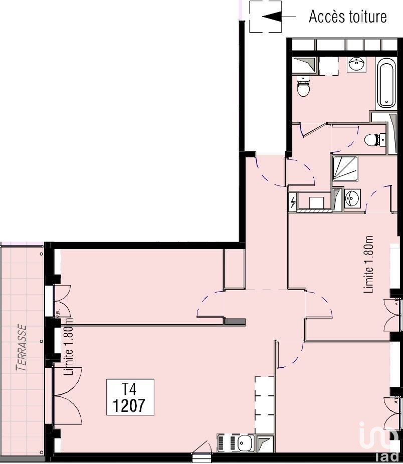 Vente Appartement 88m² 4 Pièces à Chennevières-sur-Marne (94430) - Iad France