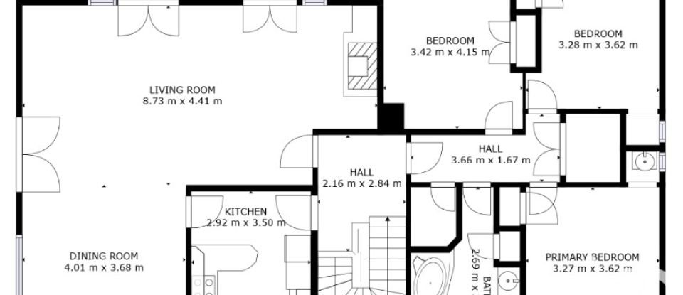 Appartement 4 pièces de 110 m² à Aytré (17440)