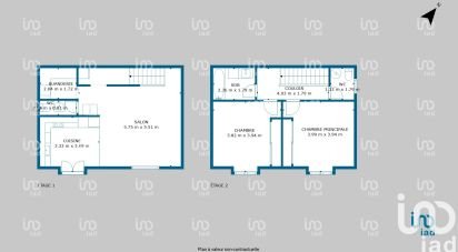 Maison 4 pièces de 82 m² à Arbanats (33640)