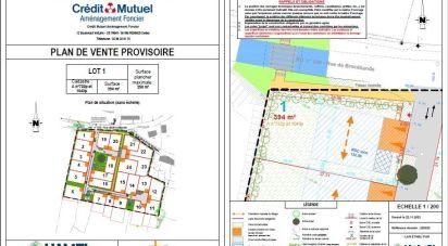Land of 394 m² in Cardroc (35190)