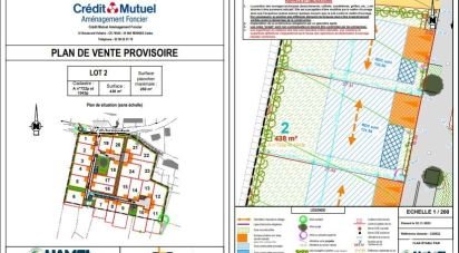 Land of 438 m² in Cardroc (35190)
