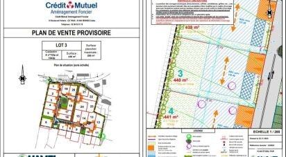 Land of 440 m² in Cardroc (35190)
