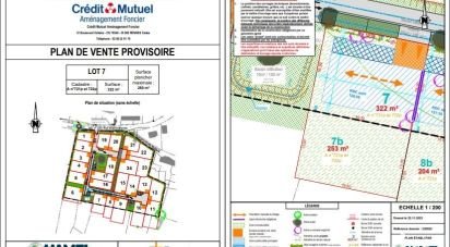 Land of 575 m² in Cardroc (35190)