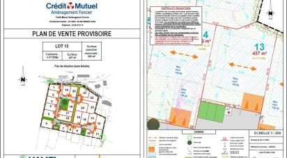 Land of 437 m² in Cardroc (35190)