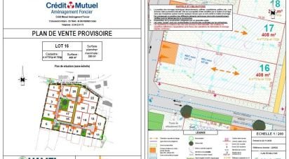 Land of 408 m² in Cardroc (35190)