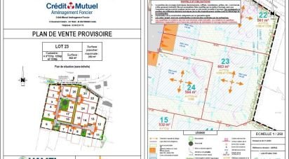 Land of 663 m² in Cardroc (35190)