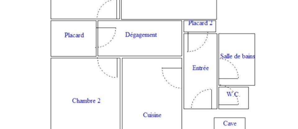 Appartement 3 pièces de 65 m² à Saint-Étienne (42000)