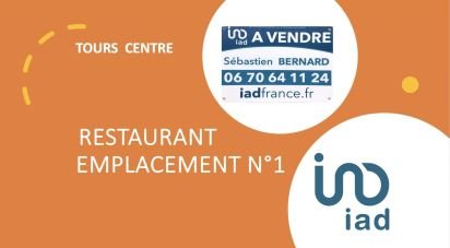 Restaurant of 105 m² in Tours (37000)