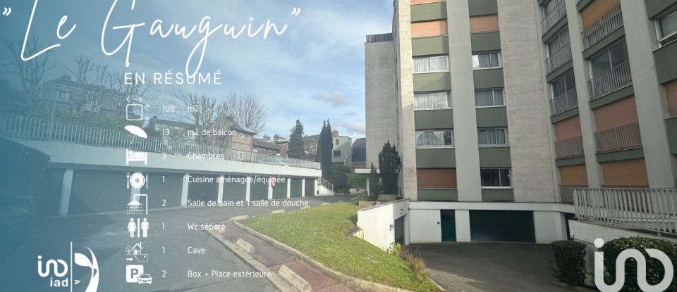 Apartment 5 rooms of 108 m² in Rouen (76000)