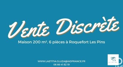 Maison 6 pièces de 200 m² à Roquefort-les-Pins (06330)