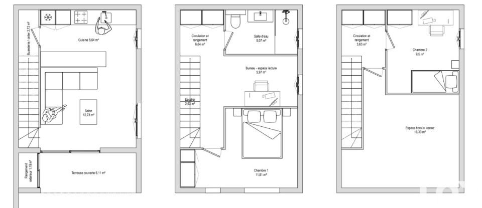 Maison 4 pièces de 80 m² à Grasse (06130)