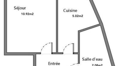 Apartment 1 room of 20 m² in Bois-Colombes (92270)