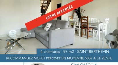 House 5 rooms of 97 m² in Saint-Berthevin (53940)