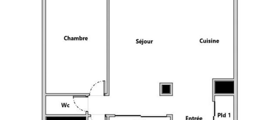 Apartment 2 rooms of 58 m² in Chatou (78400)