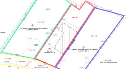 Land of 389 m² in Villiers-sur-Morin (77580)