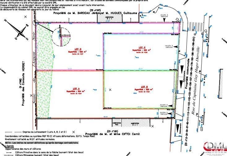 Land of 525 m² in Penchard (77124)