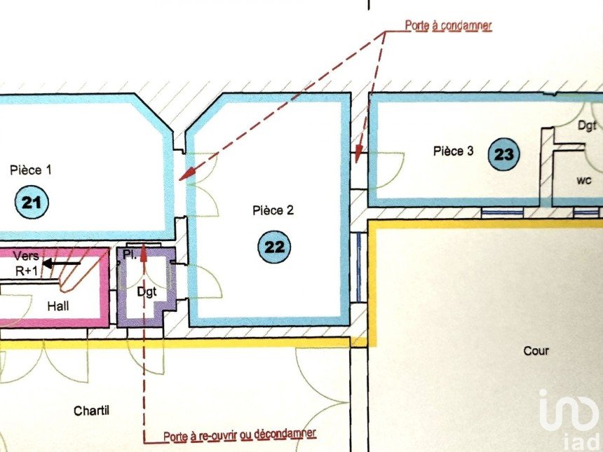 Apartment 1 room of 19 m² in Reims (51100)