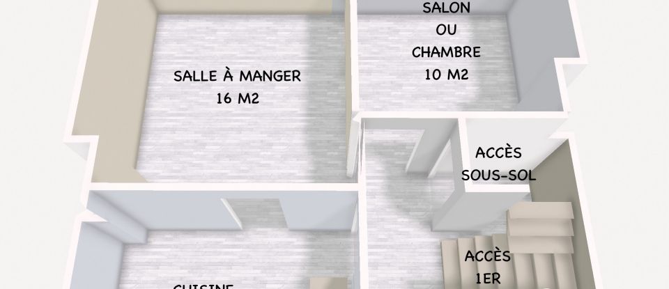 House 4 rooms of 80 m² in Vrigne-aux-Bois (08330)