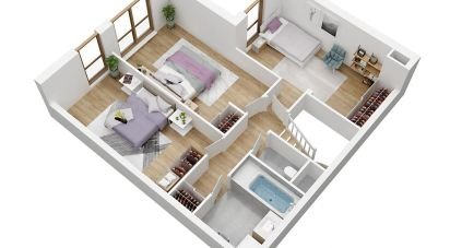 Duplex 4 pièces de 98 m² à Le Plessis-Trévise (94420)