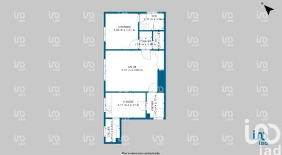 Apartment 2 rooms of 51 m² in Troyes (10000)
