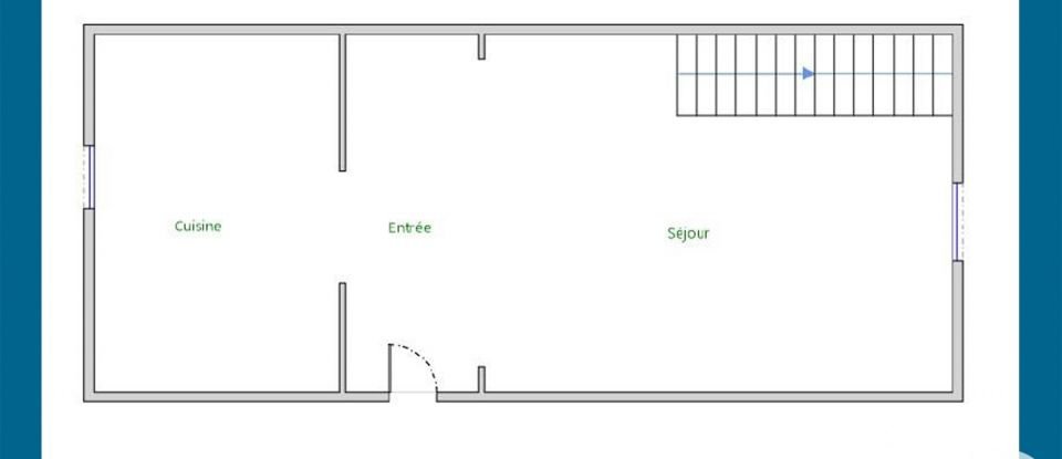 Duplex 2 rooms of 34 m² in Nantes (44100)