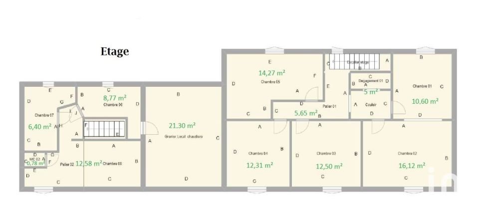 House 7 rooms of 227 m² in Huêtre (45520)