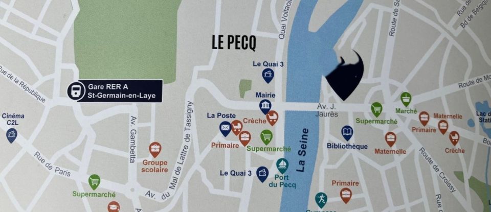 Appartement 3 pièces de 58 m² à Le Pecq (78230)