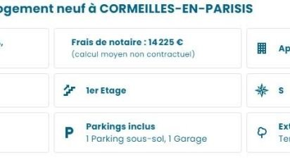 Appartement 5 pièces de 106 m² à Cormeilles-en-Parisis (95240)