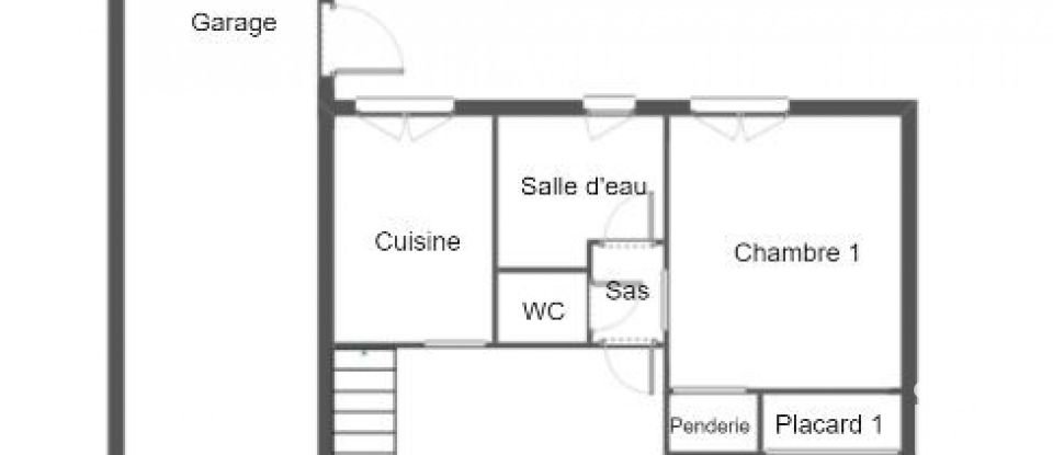 Town house 4 rooms of 65 m² in Le Havre (76620)