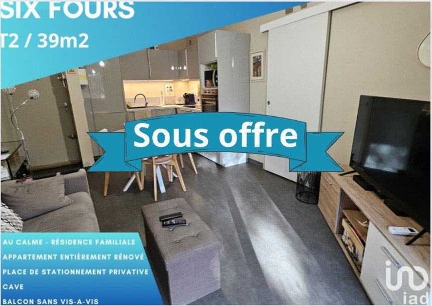 Appartement 2 pièces de 39 m² à Six-Fours-les-Plages (83140)