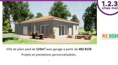 Terrain de 1 148 m² à Chabeuil (26120)