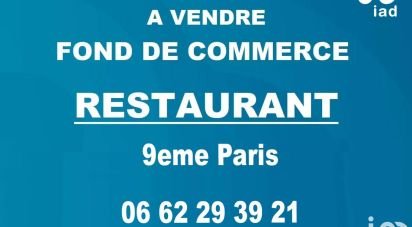 Fast food of 32 m² in Paris (75009)