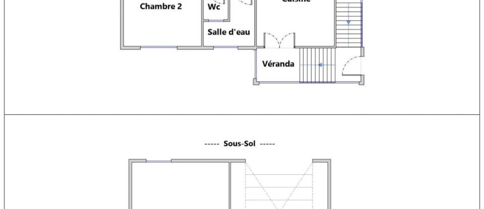 Maison traditionnelle 3 pièces de 54 m² à Saint-Michel-sur-Orge (91240)