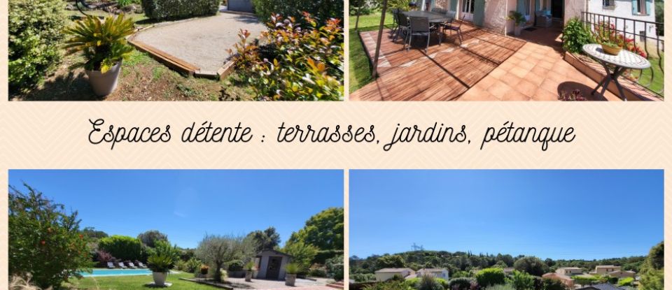 Maison traditionnelle 5 pièces de 162 m² à Roquefort-les-Pins (06330)