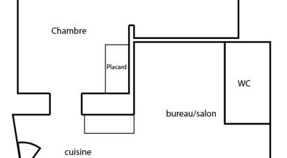 Apartment 2 rooms of 29 m² in Saint-Maur-des-Fossés (94100)
