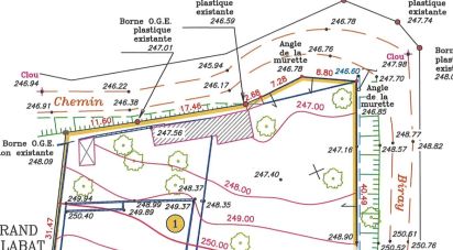 Terrain de 1 736 m² à Serres-Castet (64121)