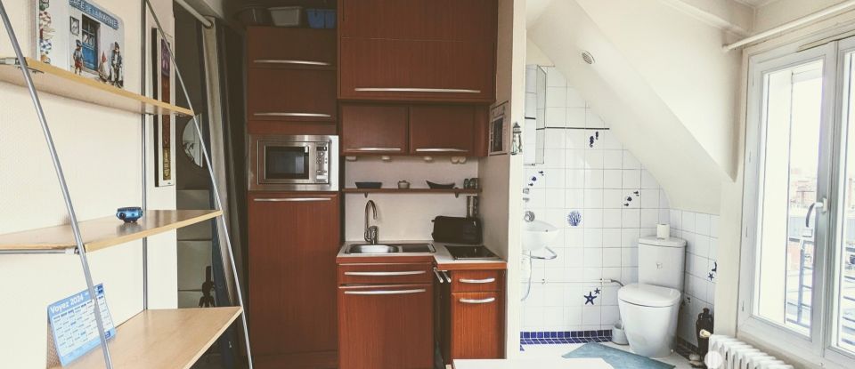 Studio 1 room of 14 m² in Asnières-sur-Seine (92600)