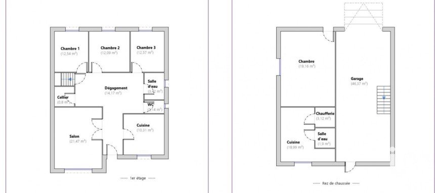 Traditional house 5 rooms of 130 m² in Corbas (69960)
