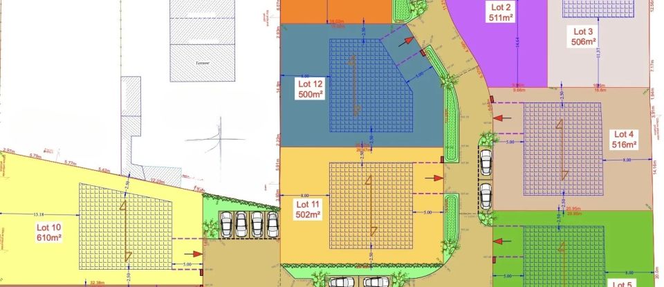 Terrain de 610 m² à Maule (78580)
