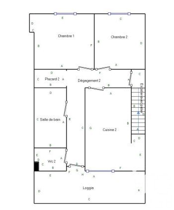 Apartment 5 rooms of 106 m² in Clermont-l'Hérault (34800)
